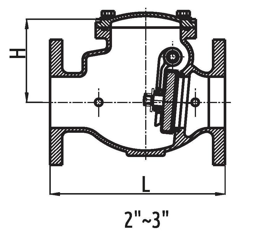 Swing-Check-Valve-Flanged-Ends-Sketch1